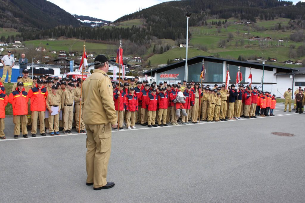 45. Wissenstest und Wissensspiel der Feuerwehrjugend Pinzgau