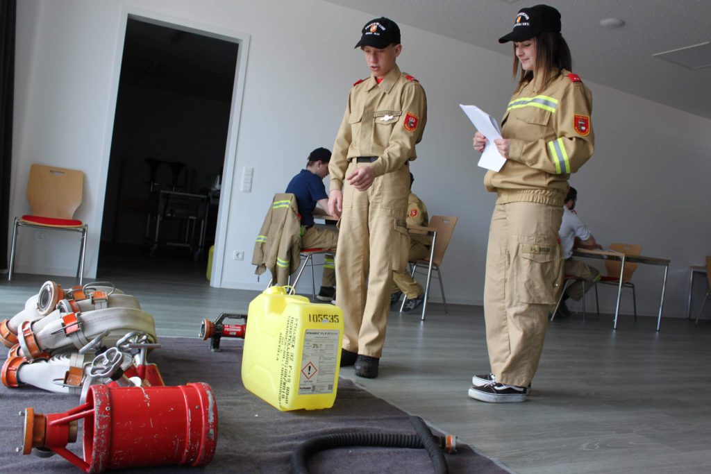 45. Wissenstest und Wissensspiel der Feuerwehrjugend Pinzgau