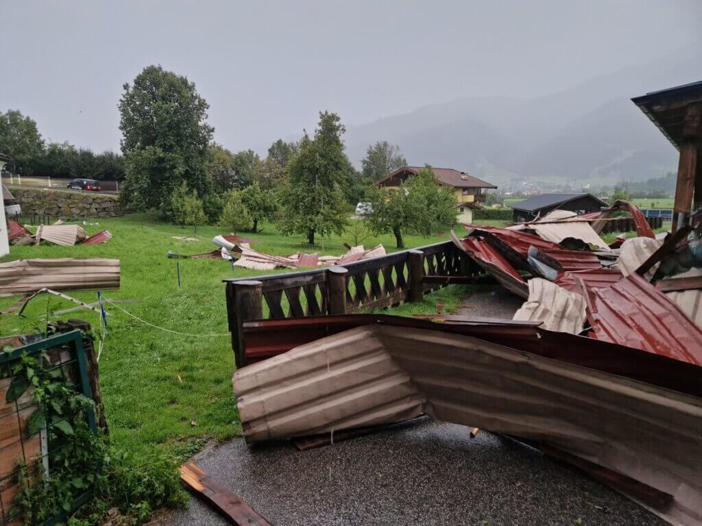 Einsätze aufgrund Unwetter