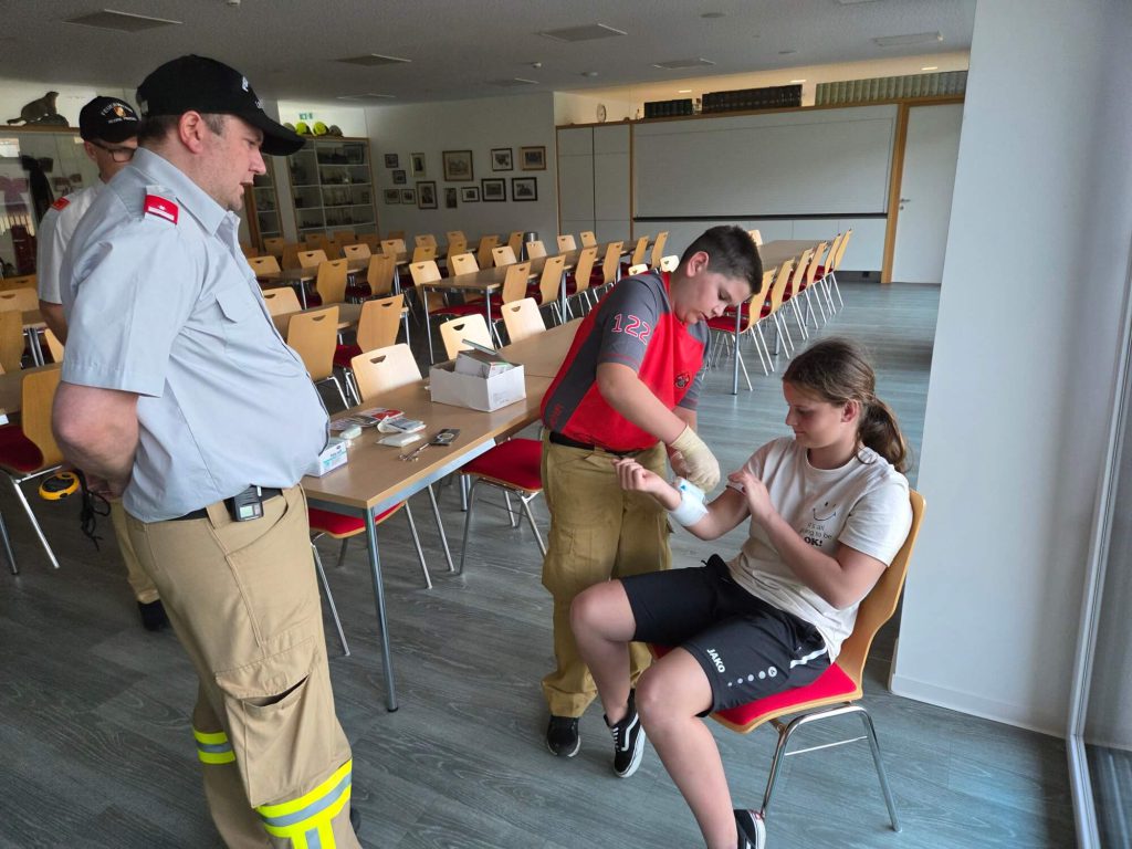Feuerwehrjugendleistungsabzeichen in Gold 